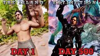 I Ascended On EVERY Map In Ark Survival Ascended in 500 DAYS!!