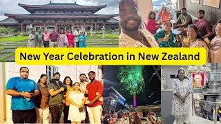 Fantastic Start of 2026🎉in New Zealand ❤️ What a vibe 😍Temple visits |Fireworks 🎆🎇- தமிழ் Vlog #vlog