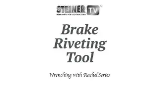 Brake Riveting Tool