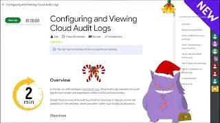 Configuring and Viewing Cloud Audit Logs  | 