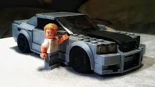 2 Fast 2 Furious GT-R R34 LEGO Kit Time-Lapse (RIP Paul Walker)