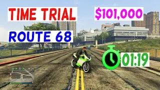 GTA 5 Online - Time Trial Route 68 - Weekly Time Trial