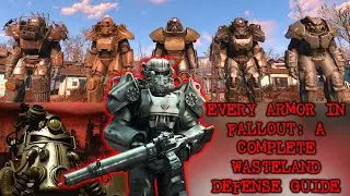 ВСЕ ВИДЫ БРОНИЦЫ В FALLOUT: ПОЛНОЕ РУКОВОДСТВО ПО ЗАЩИТЕ ПУСТОШИ