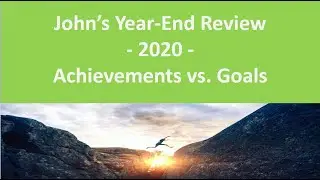 2020 Achievements Against My 2020 Goals