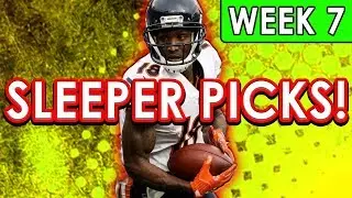 NFL DraftKings Picks Week 7 DFS Sleeper Picks!