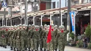 福知山駐屯地11市中パレード