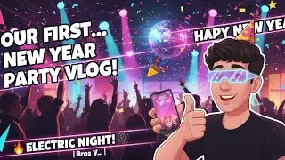 Our First New Year Party Vlog 🎉 | Bros Vlogs | 2026 Begins