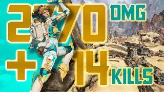 2770 DMG + 14 KILLS IN SKULLTOWN | Врываемся на Каньон Кингс в APEX LEGENDS DUOS