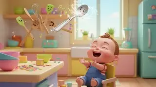 Kitchen Band Beats | Fun Music & Rhythm Song for Kids, Nursery Rhymes & Baby Songs 🍳🥁🎶