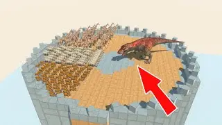 Remaster All Animals vs All Units on Arena in Animal Revolt Battle Simulator