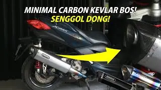 cek SOUND knalpot XMAX 250 XMAX 300 smokemuffler