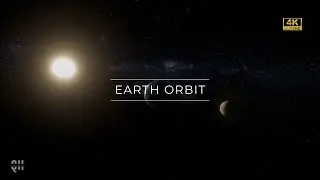 Space Ambience &ndash; Earth & Moon Orbit &ndash; 5 Hours &ndash; 4K