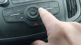 How to Change the Date and Time in a Ford Escape (2013-2019)