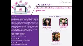 International trade law: Implications for data governance