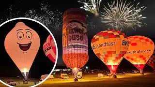 MJ Ballooning | Thursday Night Glow | Longleat Icons of the Sky 2024