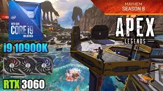 Apex Legends - RTX 3060 + i9 10900K - 1080p, 1440p & 4K - High & Low Settings - Season 8