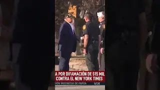 Un juez federal desestima la demanda por difamaci&oacute;n de Donald #Trump contra The New York Times