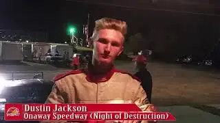 Onaway Speedway 'Night of Destruction' with Dustin Jackson (08.26.17)
