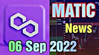 Matic price prediction 06 Sep 2022,Crypto Shakeel, matic polygon today latest news & forecast update