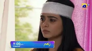Zakham Episode 13 Promo | Sehar Khan | Aagha Ali | Tonight at 9:00 PM only on Har Pal Geo