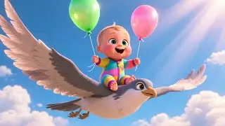 Baby&rsquo;s Star Balloon 🎈⭐   Kids Adventure Story   Fun Learning Video