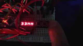 Arduino hpdl-1414 watch