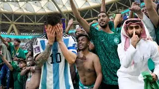 R&eacute;actions EXTR&Ecirc;MES des Saoudiens apr&egrave;s leur victoire face &agrave; l'Argentine