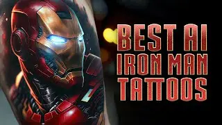 Iron Man Tattoos: Suit Up for the Iron Man Tattoo Showcase