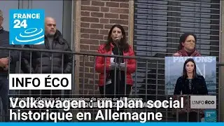 Volkswagen : un plan social historique en Allemagne • FRANCE 24