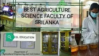 BEST AGRICULTURE SCIENCE FACULTY OF SRILANKA