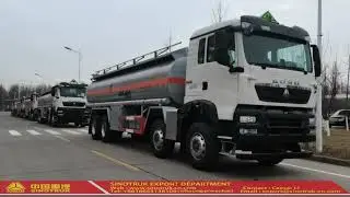 HOWO bulk fuel trucks,fuel tanker trucks 25tons,30tons for sale