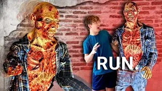 I Made A WALKING DEAD Animatronic that ATTACKS YOU!
