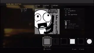 Black ops 4 How to make a Funny Quad Feed Emblem