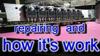 How to repair amplifier board (class A B)