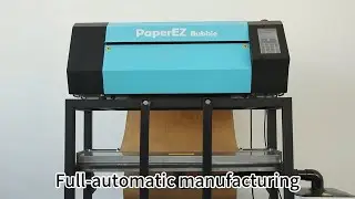 Bubble Paper Machine: PaperEZ Industrial 660 High-Speed 20m/min Operation