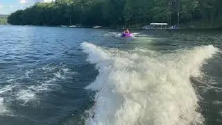 Deepcreek Maryland Tube Wipeouts Drone & Boat Footage 4k (2020)