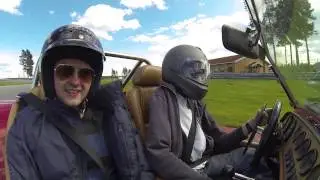 Uncut: Donkervoort S8AT at V&aring;lerbnen Race track (1/2)
