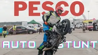 Thrilling Autostunt Spectacle at PESCE College - Defying Gravity on Two Wheels!  | PESCO | 2023