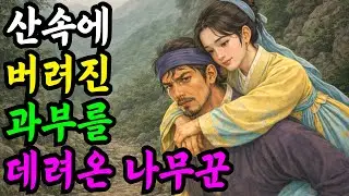 산에 버려진 과부를 구한 나무꾼의 비밀은...야담 옛날이야기 설화 전설 신화 민담