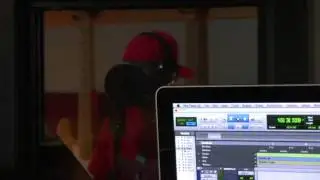 In the studio