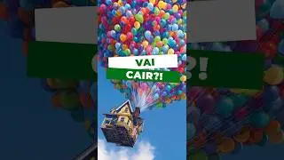A casa de #up vai #cair ? #Pixar #filme #disney #dica #cinema #animação #balões #pixarup