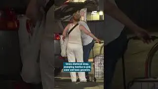 People in Tel Aviv stock up on essentials amid fears of Iranian retaliation