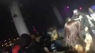 Heidi Shepard moshing