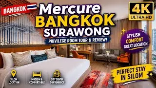 ✨ Mercure Bangkok Surawong Privilege Room Tour & Review! 🇹🇭