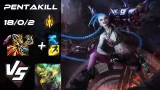 BOTTOM Jinx vs Zeri [PENTAKILL] - EU Grandmaster Patch 14.6