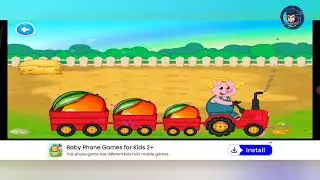 Sorting Fun 🐷 Piggy's Fruit Train Adventure | Learn Sizes with Mangoes & Watermelons #forkids#viral 