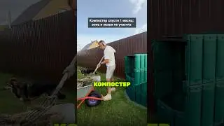 Что делать если компостер воняет? Проверенный способ #загородныйдом