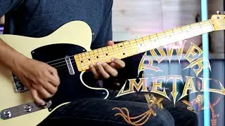 Power Metal - Timur Tragedi || SOLO Guitar Cover #music #broadcaster #fender #guitar #powermetal