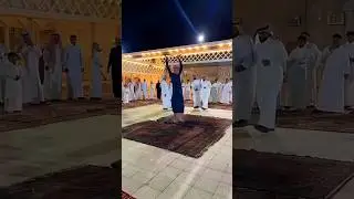 🇸🇦 GUN JUMPING DANCE OF SAUDI ARABIA! 😳#short