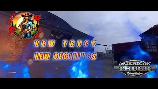 New Truck Beginnings EP 5 #fyp #americantrucksimulator